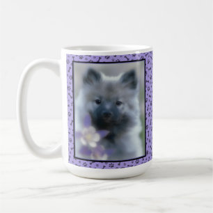 Keeshond en Columbine Koffiemok