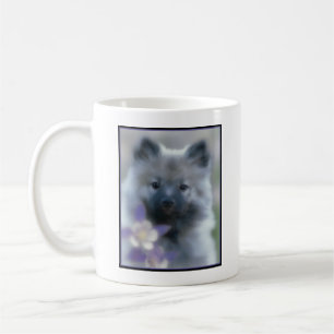 Keeshond en Columbine Koffiemok