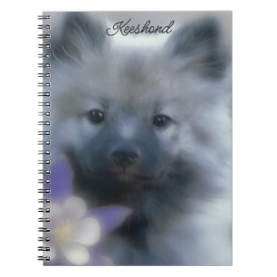 Keeshond en Columbine Notitieboek