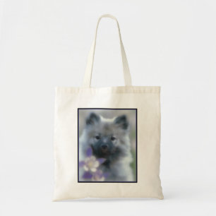 Keeshond en Columbine Tote Bag