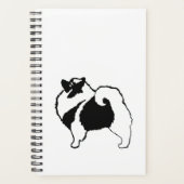 Keeshond Graphics - Cute Original Chig Art (Devant)