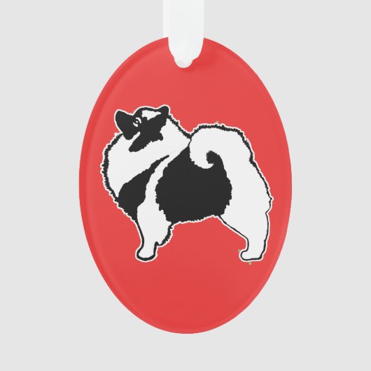 Keeshond Graphics - Cute Original Chig Art (devant)