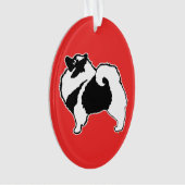 Keeshond Graphics - Cute Original Chig Art (devant)