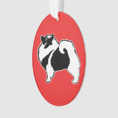 Keeshond Graphics - Cute Original Chig Art (devant)