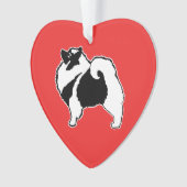 Keeshond Graphics - Cute Original Chig Art (devant)