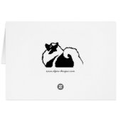 Keeshond Graphics - Cute Original Chig Art (Dos Horizontal)