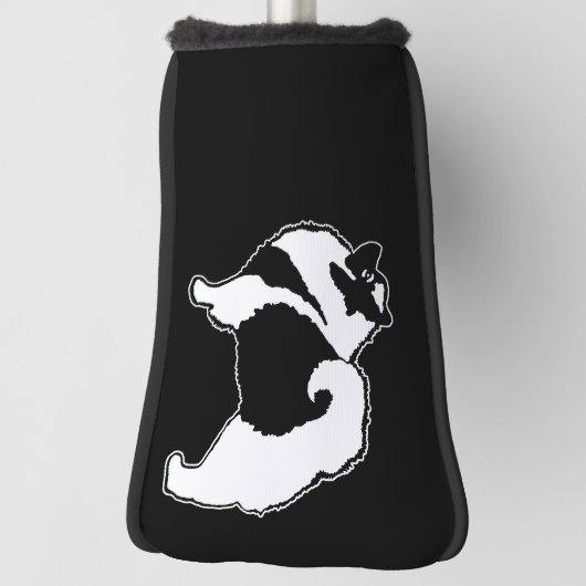 Keeshond Graphics - Cute Original Dog Art Golfheadcover (Draai 90)