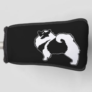 Keeshond Graphics - Cute Original Dog Art Golfheadcover