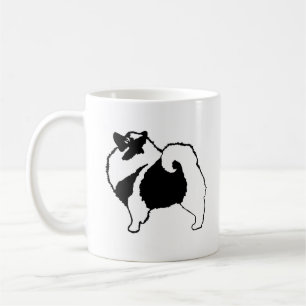 Keeshond Graphics - Cute Original Dog Art Koffiemok