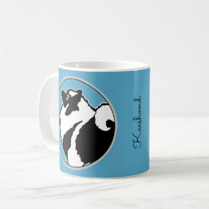 Keeshond Graphics - Cute Original Dog Art Koffiemok