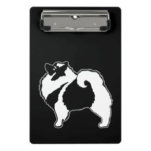 Keeshond Graphics - Cute Original Dog Art Mini Klembord