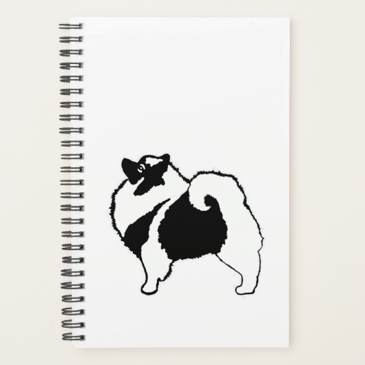 Keeshond Graphics - Cute Original Dog Art Planner (Voorkant)