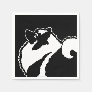 Keeshond Graphics - Cute Original Dog Art Servet