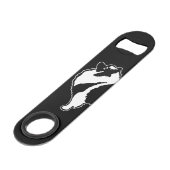 Keeshond Graphics - Cute Original Dog Art Speed Flessenopener (Achterkant Gekanteld)