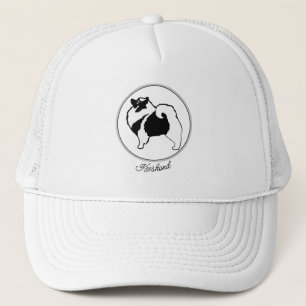 Keeshond Graphics - Cute Original Dog Art Trucker Pet