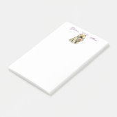 Keeshond Heart mama Post-it® Notes (Schuin)