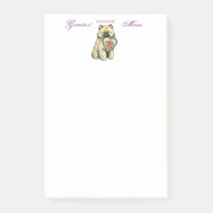 Keeshond Heart mama Post-it® Notes