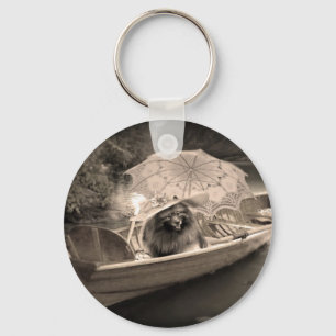Keeshond Lovely Day Sleutelhanger