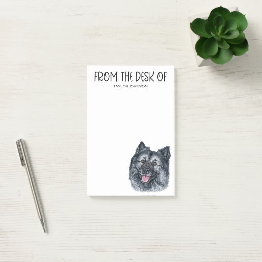 Keeshond Lover Post-it Notes (Kantoor)