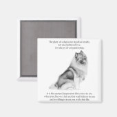 Keeshond Magnet (Recto/Verso)
