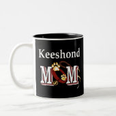 Keeshond Maman Mug (Gauche)