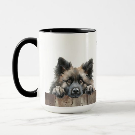 Keeshond Mok (Links)