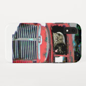 Keeshond Old Truck Paing Art Case-Mate iPhone Case (Achterkant (horizontaal))