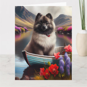 Keeshond op een peddel: Een Schilderachtig avontuu Kaart