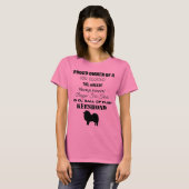 KEESHOND OWNER T-SHIRT (Voorkant volledig)