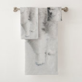 Keeshond Puppy Drawing - Cute Original Dog Art Bad Handdoek (Insitu)