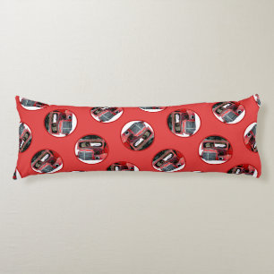 Keeshond Schilderen Kerst Oude Rode Truck Dog Art Lichaamskussen