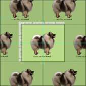 Keeshond Stof (Delen)