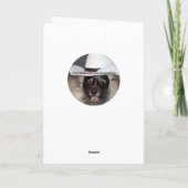 Keeshond toute carte de voeux d'occasion (Dos)
