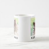 Keeshond Waterverf Portret Koffiemok (Center)