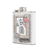 Keeshond Winter Window Paining Art Heupfles (Links)