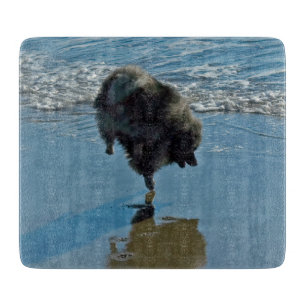 Keespaat Ballet Foto van Cute Original Dog Art Snijplank