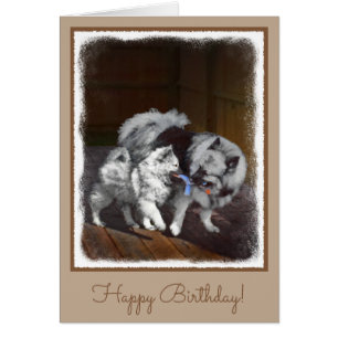 Keespap Playtime schilderen - Cute Original Dog Ar