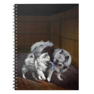 Keespap Playtime schilderen - Cute Original Dog Ar Notitieboek