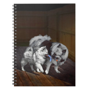 Keespap Playtime schilderen - Cute Original Dog Ar Notitieboek