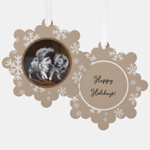 Keespap Playtime schilderen - Cute Original Dog Ar Ornament Kaart