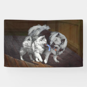 Keespap Playtime schilderen - Cute Original Dog Ar Spandoek