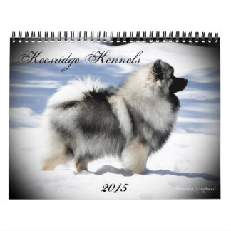 Keesridge Keeshonden Agenda 2015 Kalender