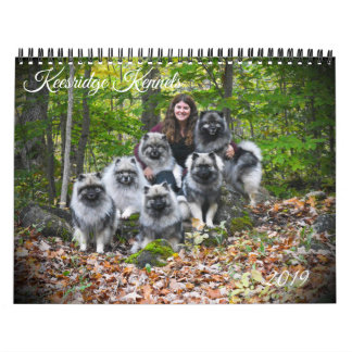 Keesridge Keesverband Calendar 2019 Kalender
