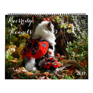 KEESRIDGE KENNELS CALENDAR 2017 KALENDER