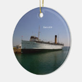 Keewatin-sierplant Keramisch Ornament (Links)