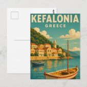Kefalonia Griekenland Briefkaart (Voorkant / Achterkant)