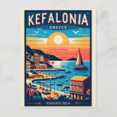 Kefalonia Griekenland Reissouvenirs Briefkaart (Voorkant)