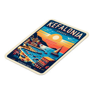 Kefalonia Griekenland Reissouvenirs Magneet