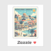Kefalonia Griekenland Reissouvenirs Sticker (Vel)