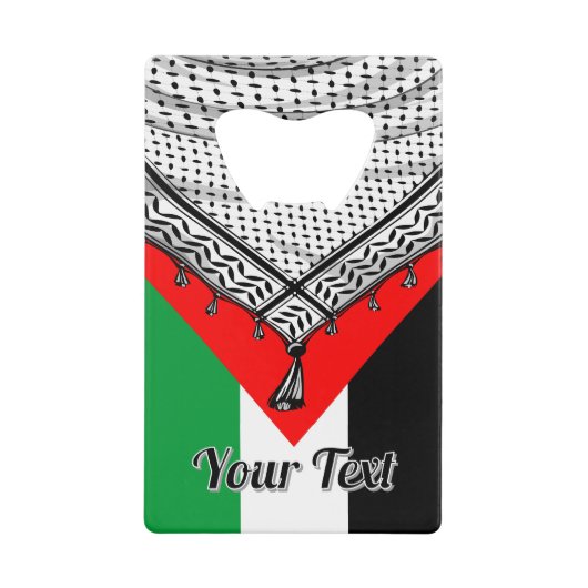Keffiyeh Écharpe palestinienne tissu traditionnel (Devant)